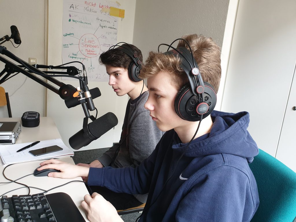 Unsere erste eigene Radioproduktion