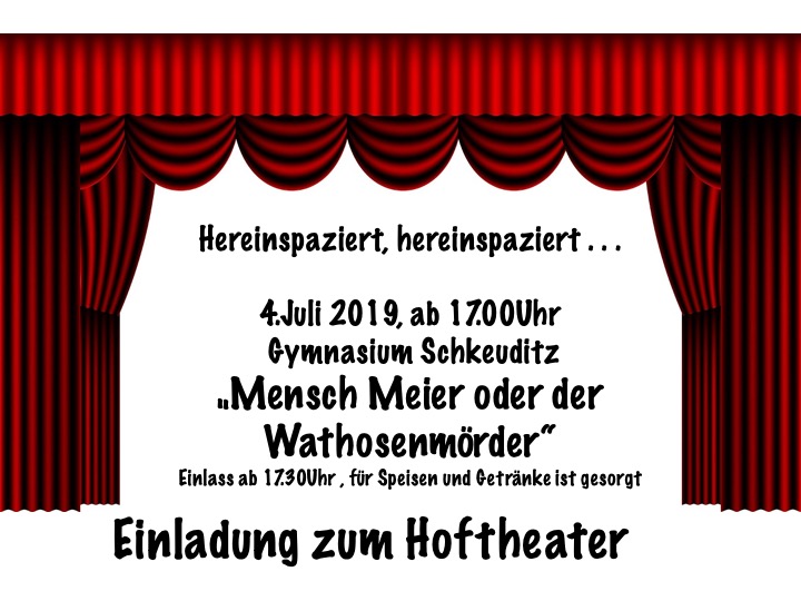Hoftheaterfest 2019 – Ehemaligentreffen