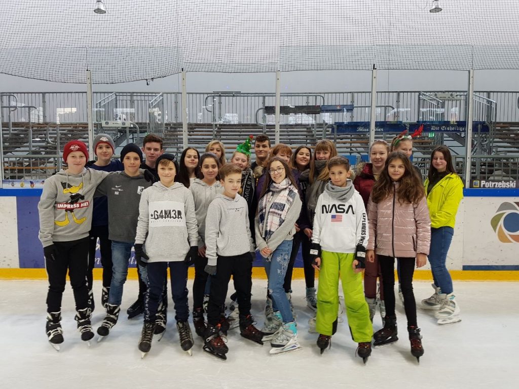 Zum Eislaufen in die Stadt