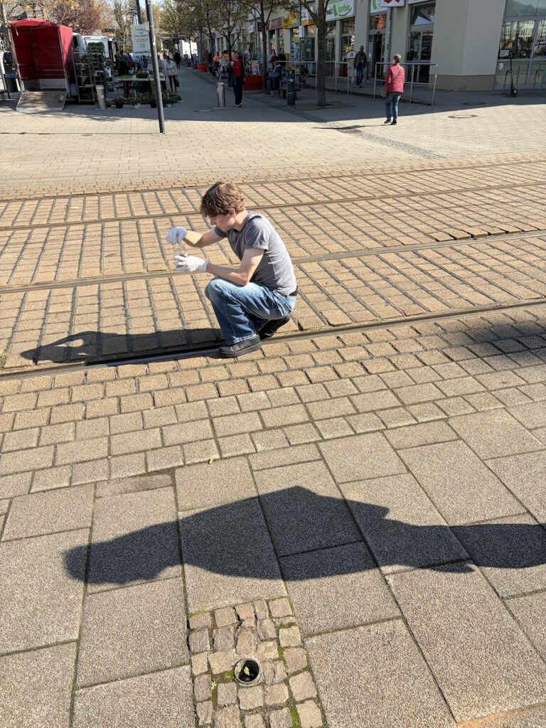 Teilnahme an der Müllsammelaktion Schkeuditz am 17. April 2026